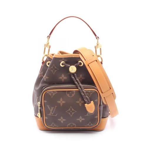 Coated Canvas Monogram Leather Handbag (Pre-Owned) - Louis Vuitton - Modalova