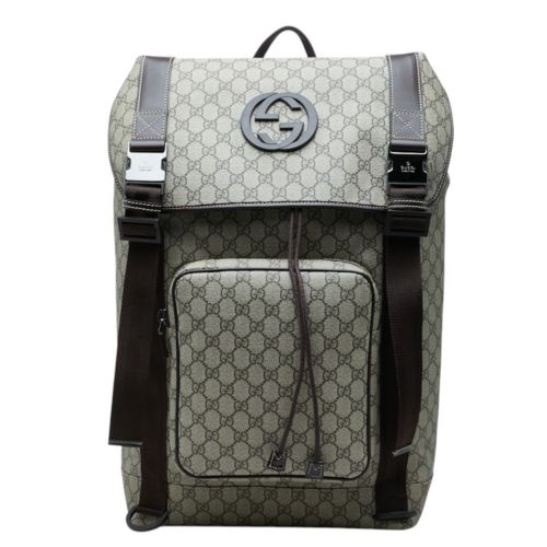 Pvc Leather Backpack (Pre-Owned) - Gucci - Modalova