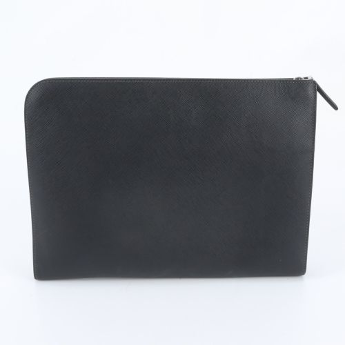 Leather Clutch Bag (Pre-Owned) - Prada - Modalova