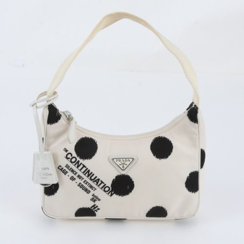 Leather Nylon Handbag Shoulder Bag (Pre-Owned) - Prada - Modalova