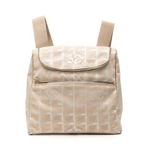 Nylon Jacquard Backpack (Pre-Owned) - Chanel - Modalova