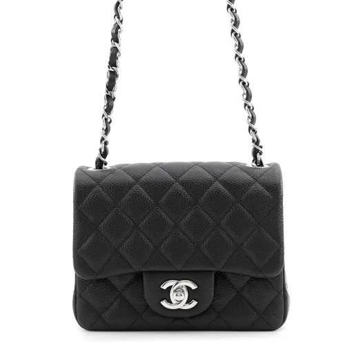 Grained Calfskin Shoulder Bag (Pre-Owned) - Chanel - Modalova