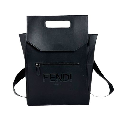 Leather Backpack (Pre-Owned) - Fendi - Modalova