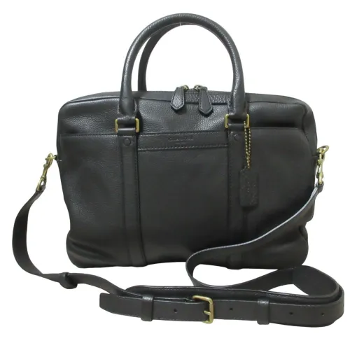 Leather Briefcase (Pre-Owned) - Coach - Modalova
