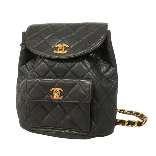 Leather Backpack (Pre-Owned) - Chanel - Modalova