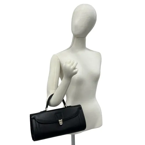 Leather Handbag (Pre-Owned) - Burberry - Modalova