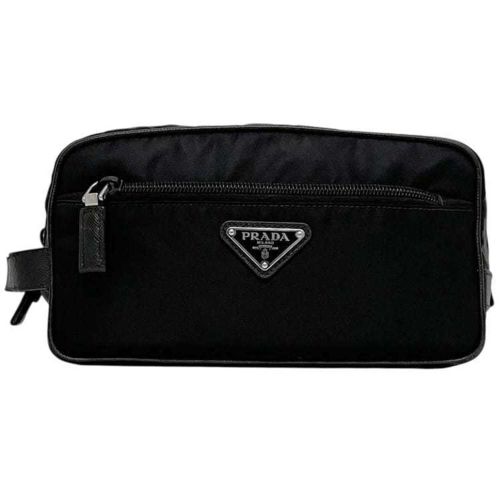 Nylon Leather Handbag (Pre-Owned) - Prada - Modalova