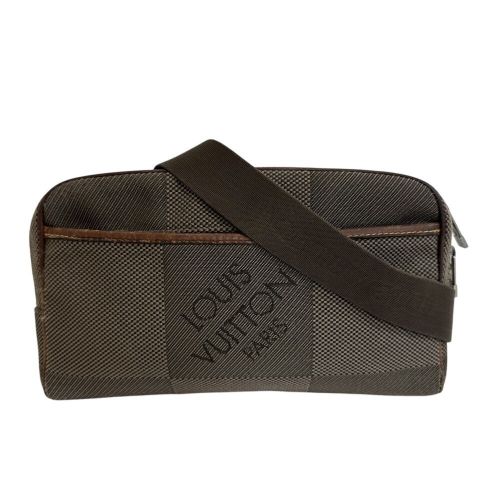Damier Geant Canvas Leather Sling Bag (Pre-Owned) - Louis Vuitton - Modalova