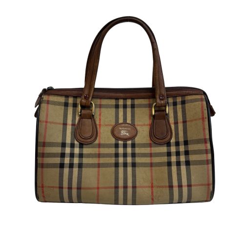 Canvas Boston Bag Handbag (Pre-Owned) - Burberry - Modalova