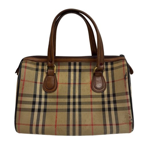 Canvas Boston Bag Handbag (Pre-Owned) - Burberry - Modalova