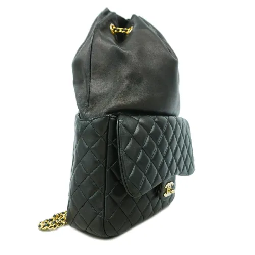 Leather Backpack (Pre-Owned) - Chanel - Modalova