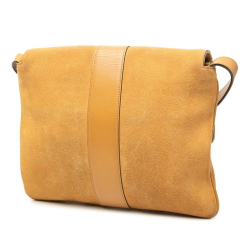 Suede Shoulder Bag (Pre-Owned) - Gucci - Modalova