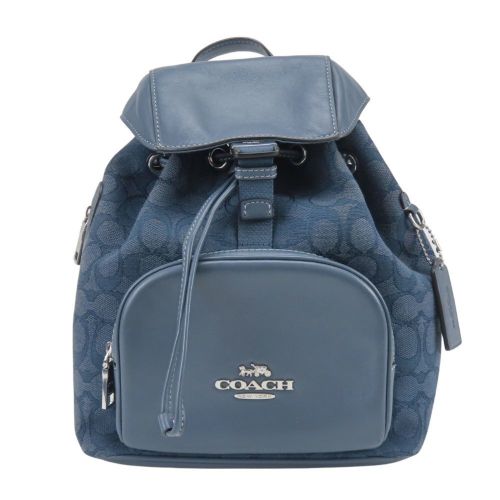 Canvas Leather Backpack (Pre-Owned) - Coach - Modalova
