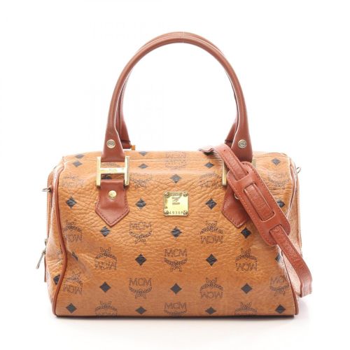 Coated Canvas Leather Handbag (Pre-Owned) - MCM - Modalova