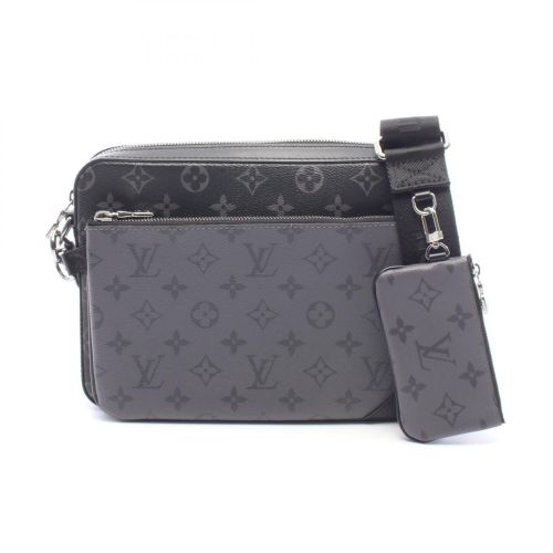Coated Canvas Pvc Monogram Eclipse Leather Handbag Shoulder Bag (Pre-Owned) - Louis Vuitton - Modalova