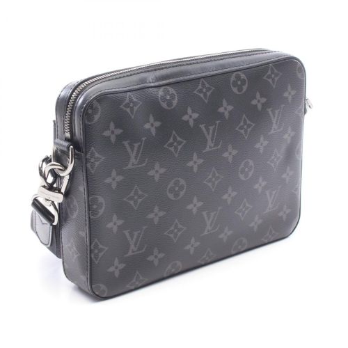 Coated Canvas Pvc Monogram Eclipse Leather Handbag Shoulder Bag (Pre-Owned) - Louis Vuitton - Modalova