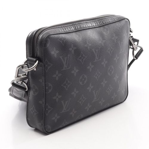Coated Canvas Pvc Monogram Eclipse Leather Handbag Shoulder Bag (Pre-Owned) - Louis Vuitton - Modalova