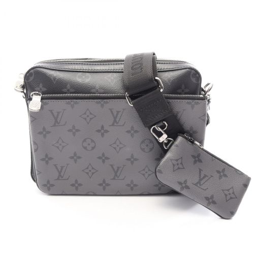 Coated Canvas Monogram Eclipse Pvc Leather Handbag Shoulder Bag (Pre-Owned) - Louis Vuitton - Modalova