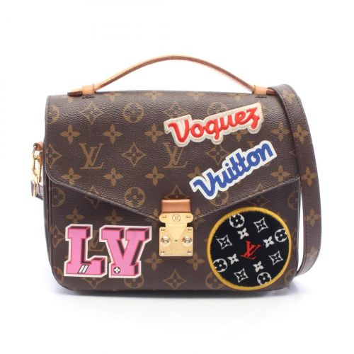 Coated Canvas Leather Handbag Pochette (Pre-Owned) - Louis Vuitton - Modalova