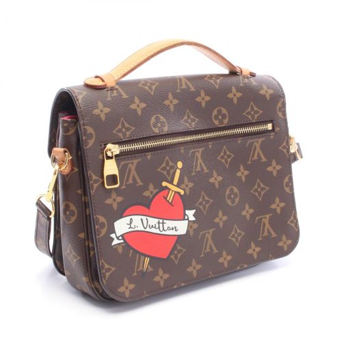 Coated Canvas Leather Handbag Pochette (Pre-Owned) - Louis Vuitton - Modalova