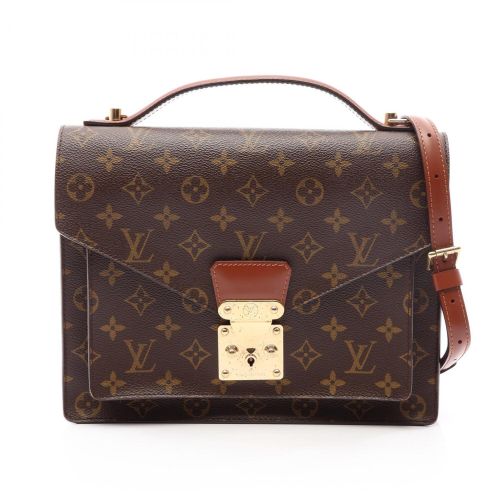 Coated Canvas Leather Handbag (Pre-Owned) - Louis Vuitton - Modalova