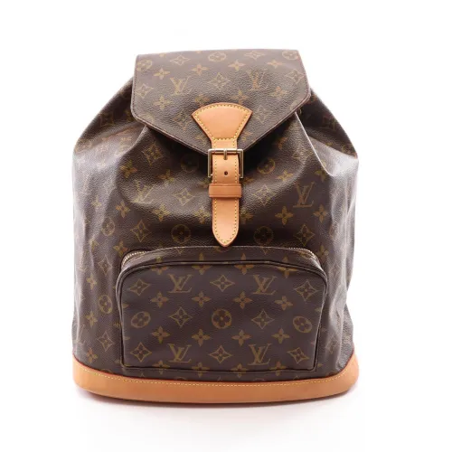 Coated Canvas Leather Backpack Handbag (Pre-Owned) - Louis Vuitton - Modalova