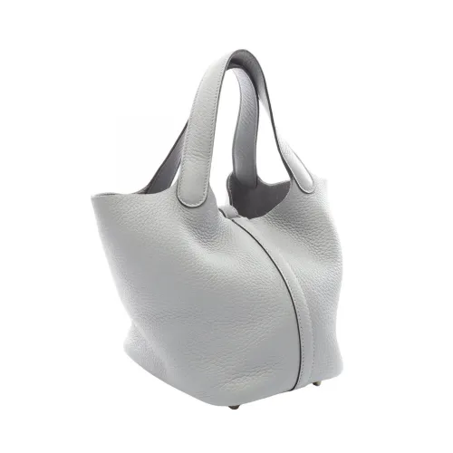 Taurillon Clemence Leather Leather Handbag (Pre-Owned) - Hermes - Modalova