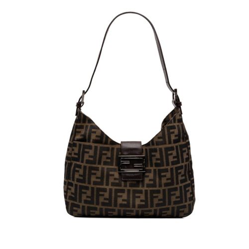 Canvas Leather Shoulder Bag (Pre-Owned) - Fendi - Modalova