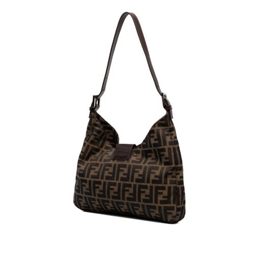 Canvas Leather Shoulder Bag (Pre-Owned) - Fendi - Modalova