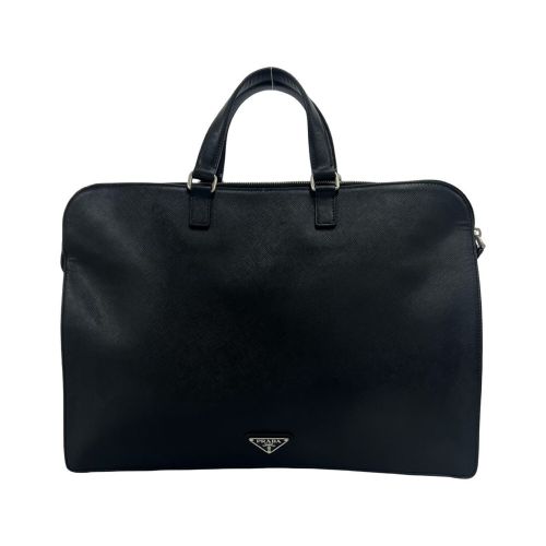 Leather Briefcase (Pre-Owned) - Prada - Modalova