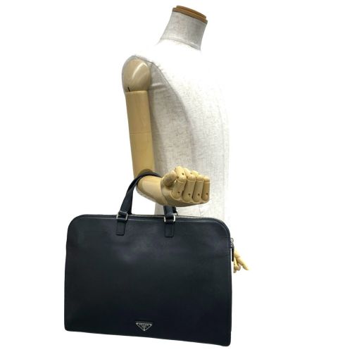 Leather Briefcase (Pre-Owned) - Prada - Modalova