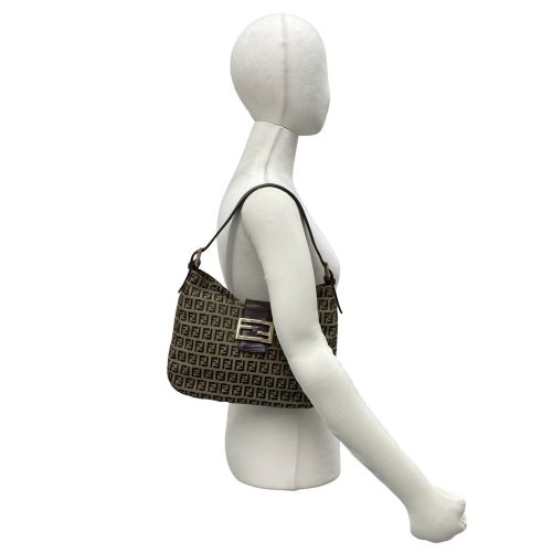 Canvas Leather Shoulder Bag (Pre-Owned) - Fendi - Modalova