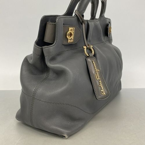Leather Handbag (Pre-Owned) - Salvatore Ferragamo - Modalova