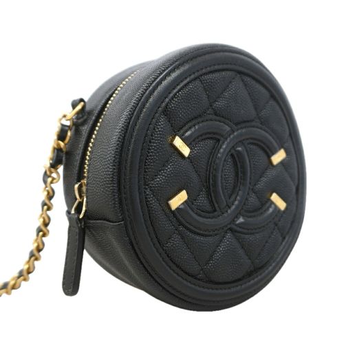 Grained Calfskin Shoulder Bag (Pre-Owned) - Chanel - Modalova