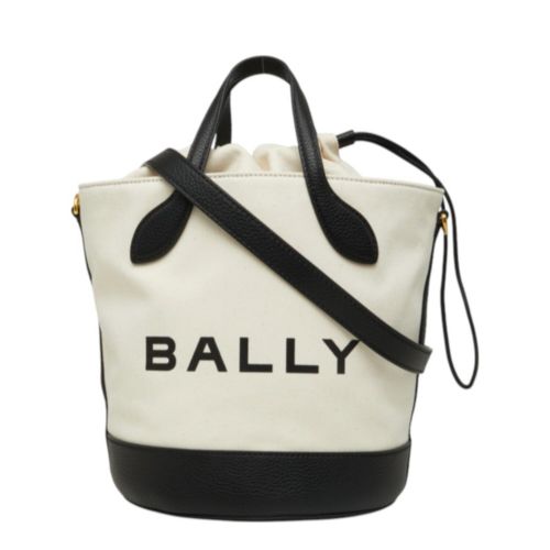 Canvas Leather Tote Bag (Pre-Owned) - Bally - Modalova