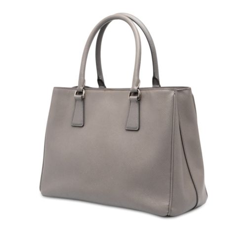 Saffiano Triangle Leather Handbag (Pre-Owned) - Prada - Modalova