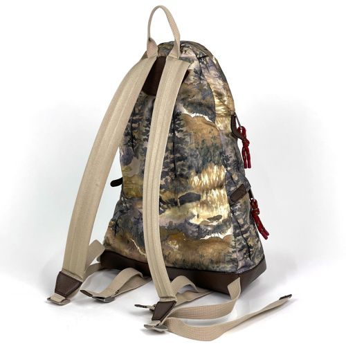 Nylon Leather Backpack (Pre-Owned) - Gucci - Modalova