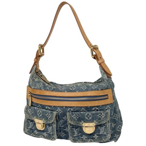 Monogram Denim Shoulder Bag (Pre-Owned) - Louis Vuitton - Modalova