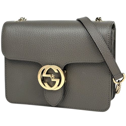 Leather Shoulder Bag (Pre-Owned) - Gucci - Modalova