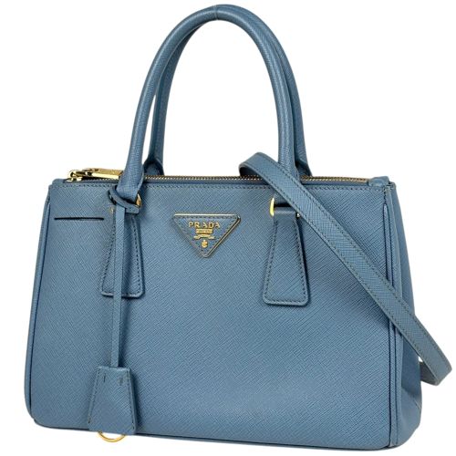 Saffiano Triangle Leather Handbag (Pre-Owned) - Prada - Modalova