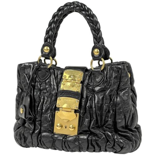 Matelasse Leather Handbag (Pre-Owned) - Miu Miu - Modalova