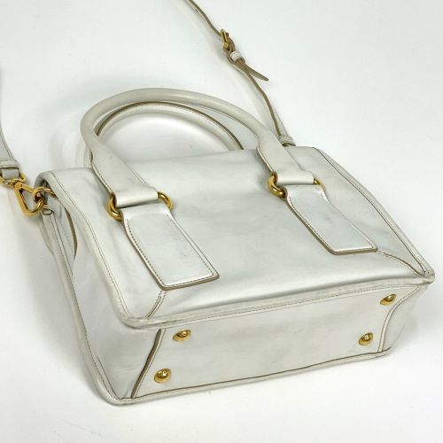 Leather Handbag (Pre-Owned) - Prada - Modalova