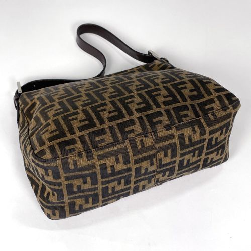 Canvas Leather Shoulder Bag (Pre-Owned) - Fendi - Modalova