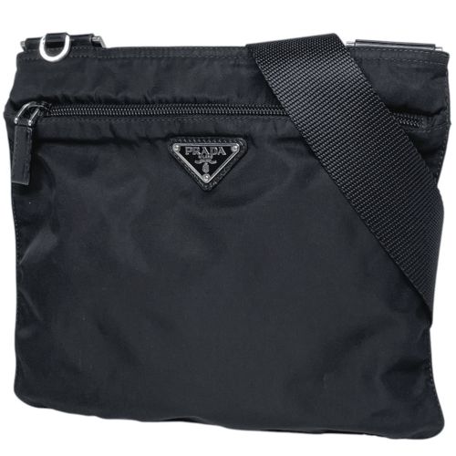 Nylon Leather Shoulder Bag (Pre-Owned) - Prada - Modalova