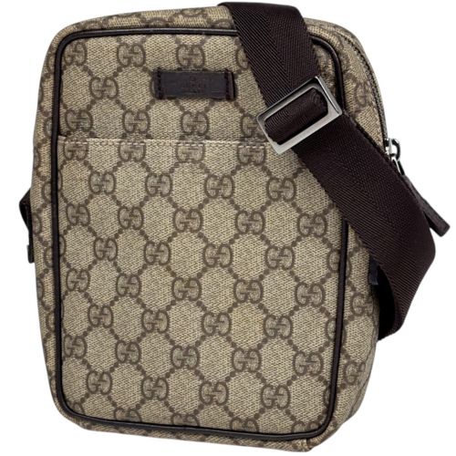 Coated Canvas Leather Shoulder Bag (Pre-Owned) - Gucci - Modalova