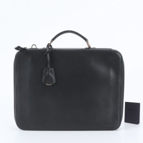 Leather Briefcase (Pre-Owned) - Prada - Modalova