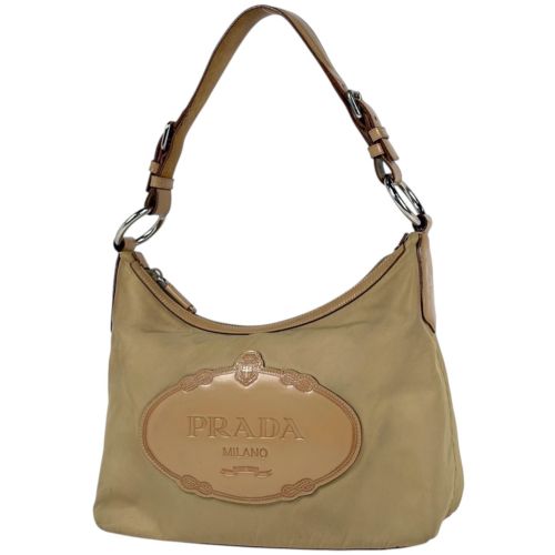 Nylon Leather Shoulder Bag (Pre-Owned) - Prada - Modalova