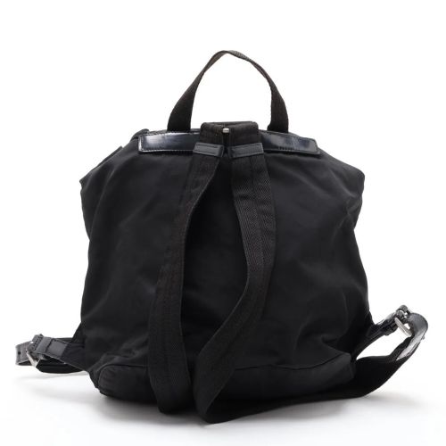 Leather Nylon Backpack (Pre-Owned) - Prada - Modalova
