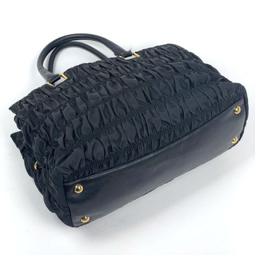 Nylon Leather Handbag (Pre-Owned) - Prada - Modalova