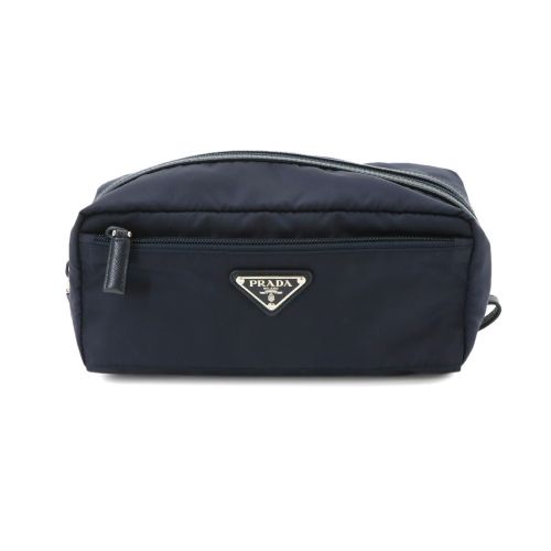 Nylon Leather Handbag Pouch (Pre-Owned) - Prada - Modalova